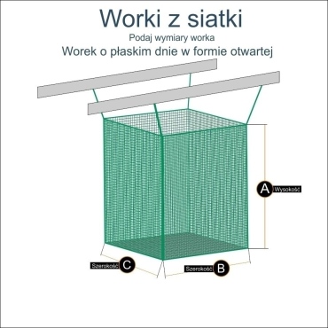 Worek Kwadratowy - 45x45/3